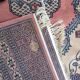 Rectangular oriental rug 153 x 91 cm