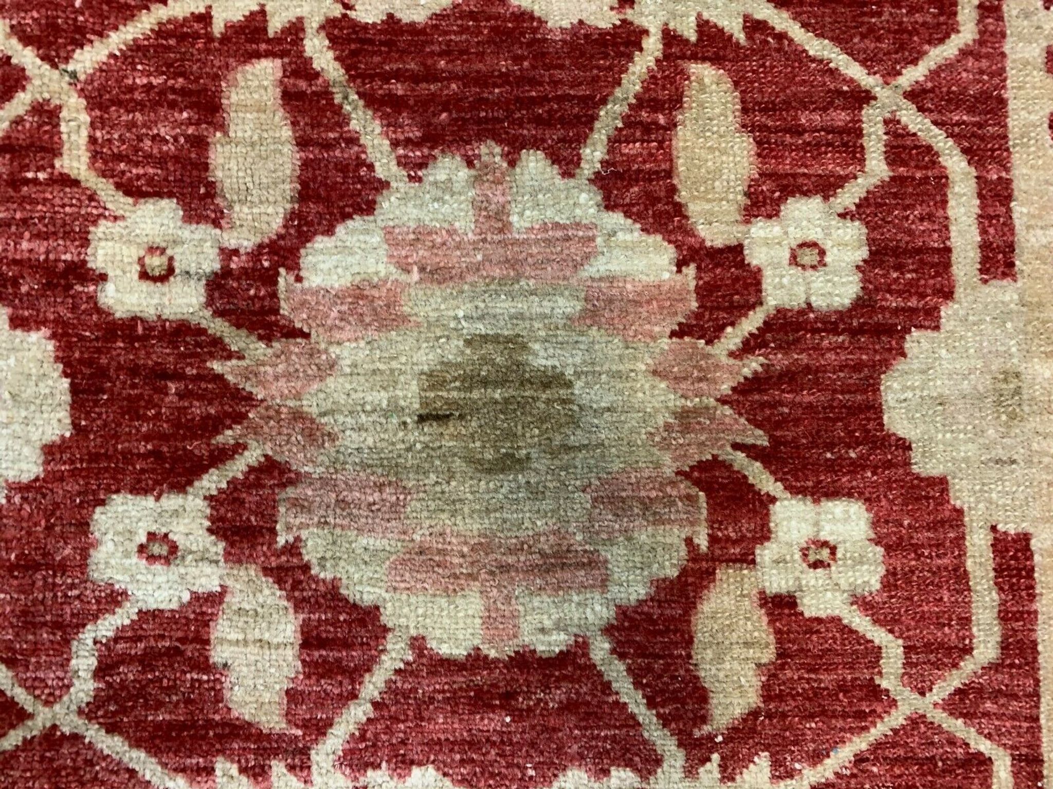 Afghan wool Ziegler rug 313x220 cm