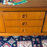 Vintage Scandinavian teak sideboard, 1960s/70s.