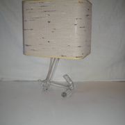 Lampe en verre des années 50