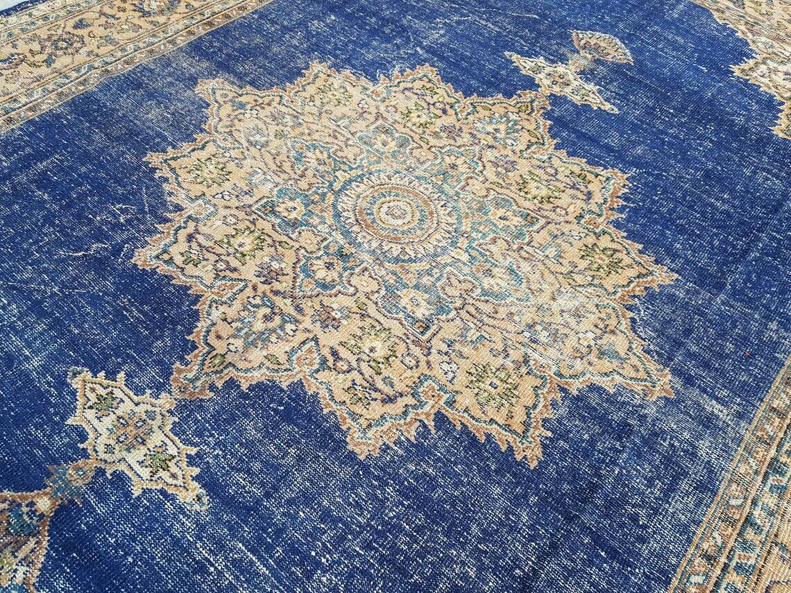 Tapis de salon Oushak grande taille sku 1072