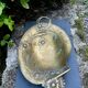 Brass pedestal plate signed WMF Jugendstil Art Nouveau