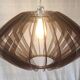 Suspension design en plexiglass fumé style scandinave