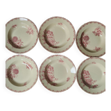 Iron earth plates U&C Sarreguemines Digoin