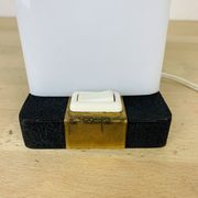 Lamp 50s black and gold