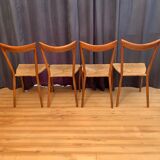 A set of four chairs, 1960s