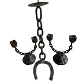 Brutalist candlesticks 1970