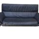 High-end black leather sofa, luxury De Sede sofa