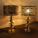 Pair of MURANO lamps