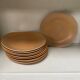 8 vintage stoneware plates