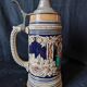 Beer mug 1 liter lowenbrau munich ceramic / numbered