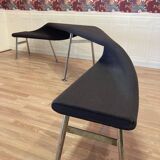 Large 340 cm sofa, Scandinavian design.