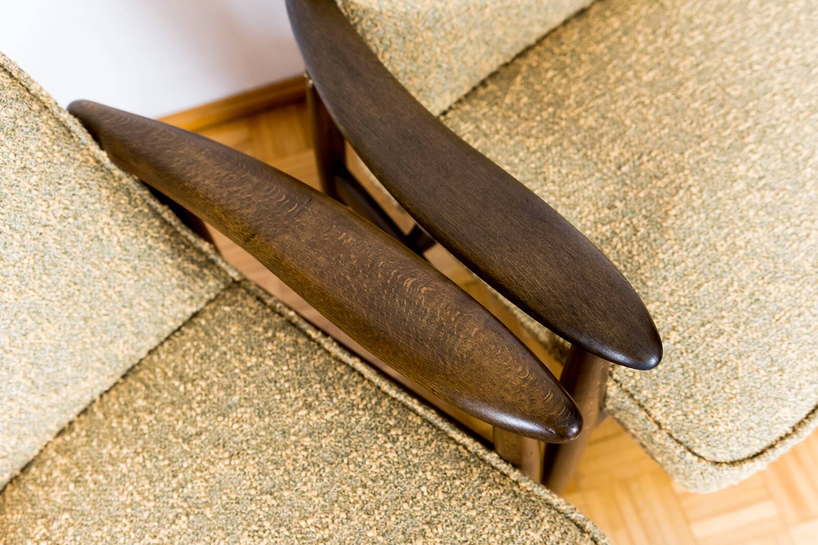 Fauteuils des années 50 GFM-87 par Juliusz Kędziorek, Pologne, années 1960, ensemble de 2