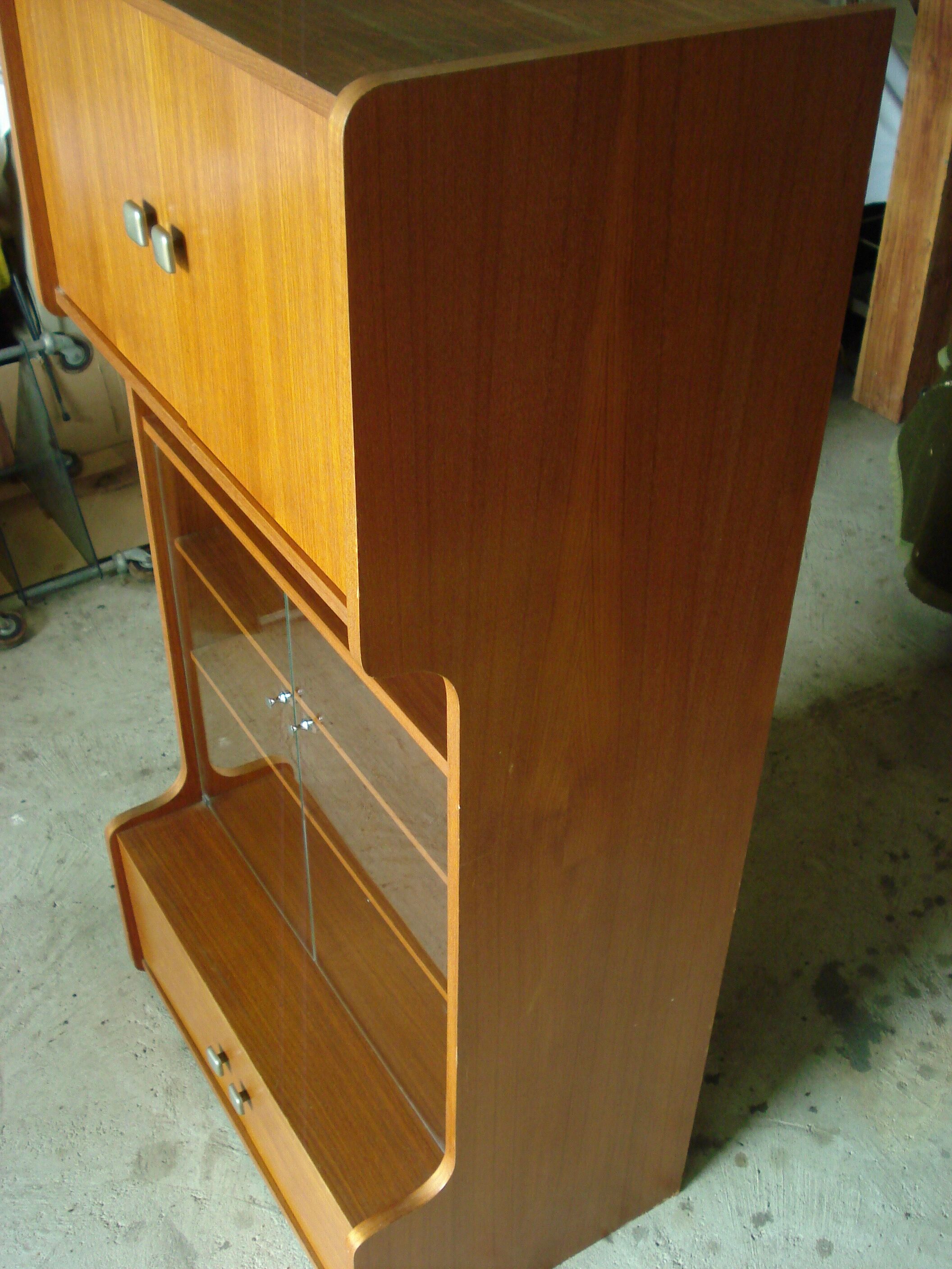 Meuble vitrine scandinave 1960