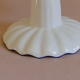White porcelain wall lamp with blue border