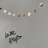 Chrome lamp signed by hand by its creator Marc Held