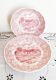 Italian porcelain serving platter and salad bowl: Swiss Landscape