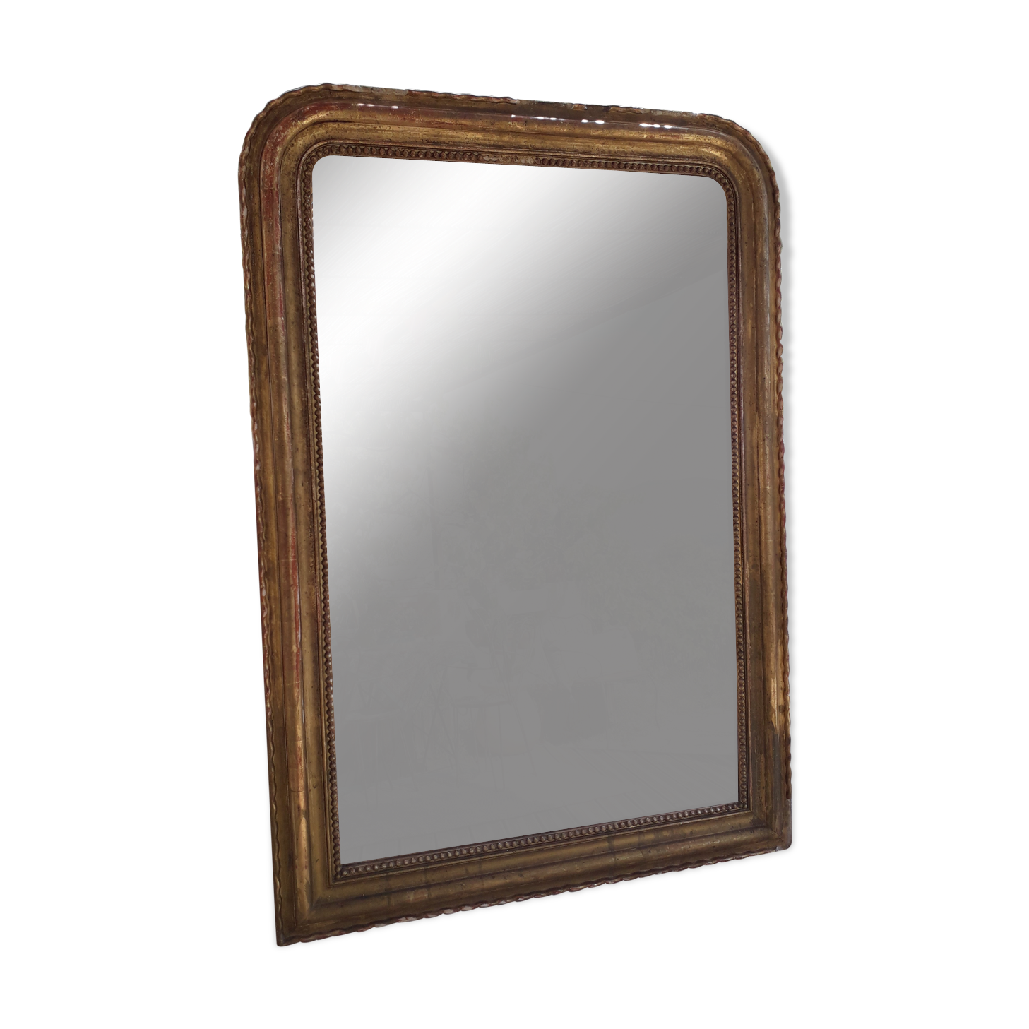 Mirror Louis Philippe patina of origin with its gold leaf