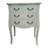 Commode arbalète verte céladon