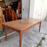 Old rustic farmhouse table 1900 -1m81