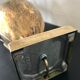 Vintage brass lamp by Le Dauphin