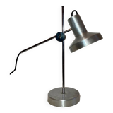 Brushed aluminum desk lamp