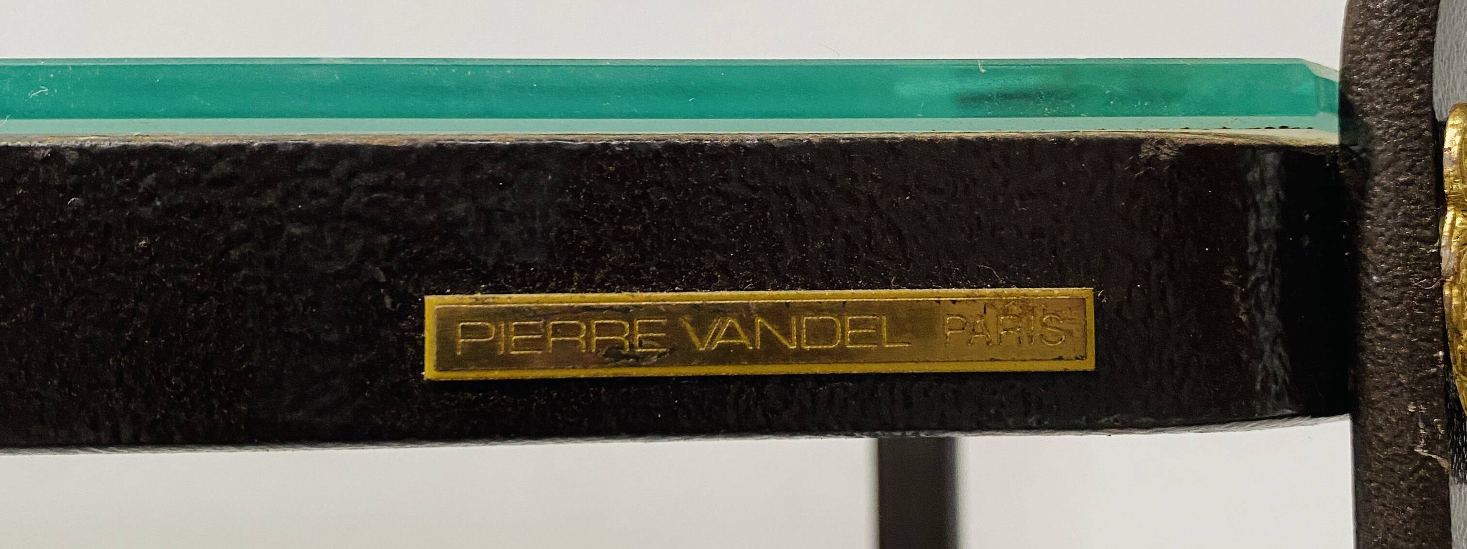 Flat iron shelf maison pierre vandel paris 20th century