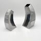 Pair of "Space Age" vases in aluminium cast – 1980s