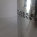 Bottle cooler, silver metal, Christofle