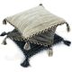 Coussin Sahara gris
