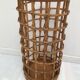 Vintage 50-60s rattan umbrella holder