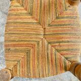 Four stuffed Breton chairs from the 20s and 30s