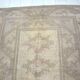 Tapis Oushak orange et beige sku 1153