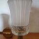 Pair of art deco wall lamps glass paste