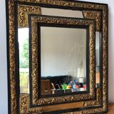Mirror with parecloses Napoleon III period,