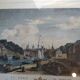 Gravure Le port de Morlaix . Fin XIXème .