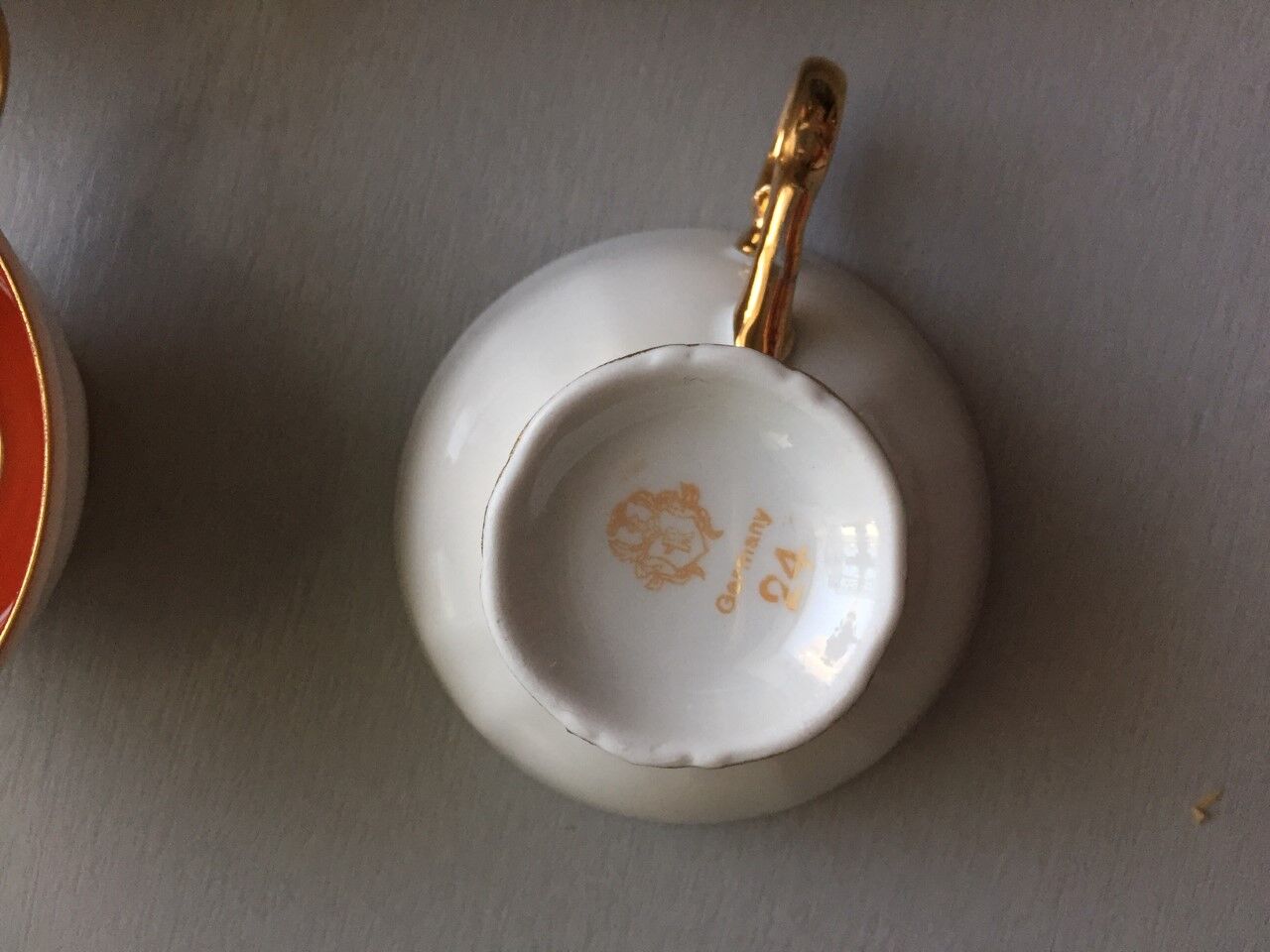 6 vintage coffee cups 50 60