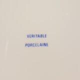 9 Porcelain dessert plates