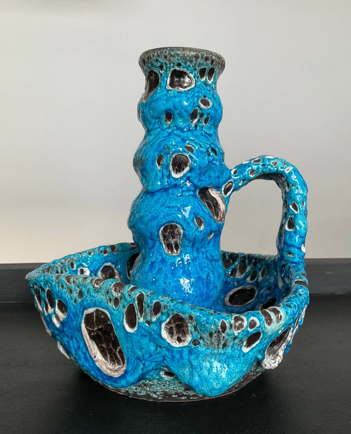 Fat Lava candle holder from the 70s