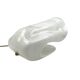 Murano blown shell shaped glass sculptural table lamp, La Murrina Italy 197