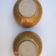 Vintage bowls in glazed stoneware