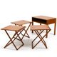 Tables pliantes d'Illum Wikkelsø pour CFC Silkeborg 1960