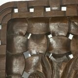 Grand Plateau/ Vintage 1950s Ashtray in Carved Wood