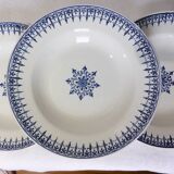 3 vintage soup plates from St Amand, Primax model 211255