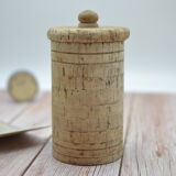 Jar with 100% cork lid