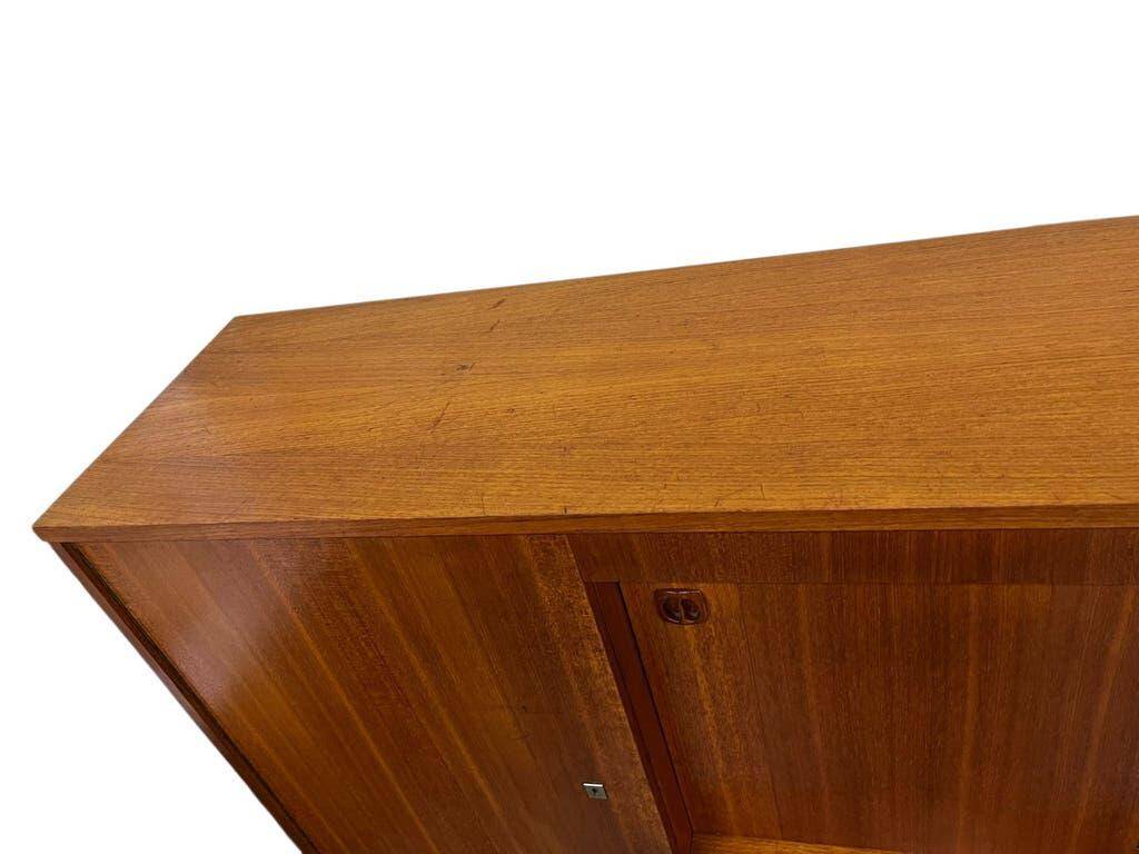 XL vintage wooden buffet / wall unit / midboard