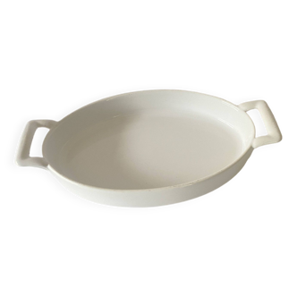 Revol earthenware dish, with 2 handles, 1990