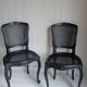 Pair of cane chairs