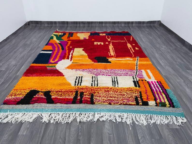 Incredible Moroccan Orange Rug 150/250cm