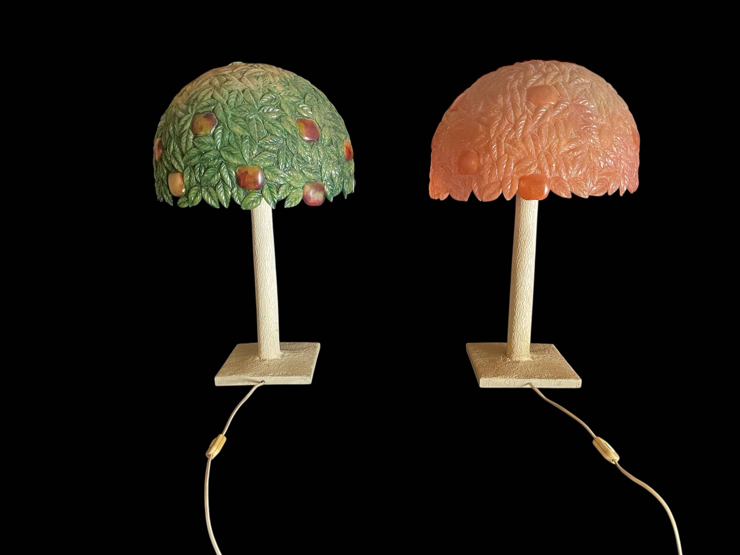 Pair of table lamps